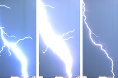 Zarejestrowany przebieg wyładowania